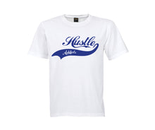 Load image into Gallery viewer, Hustle Addicts T-Shirt - White/Blue